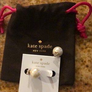Kate Spade “Bright Star” double pierced earring